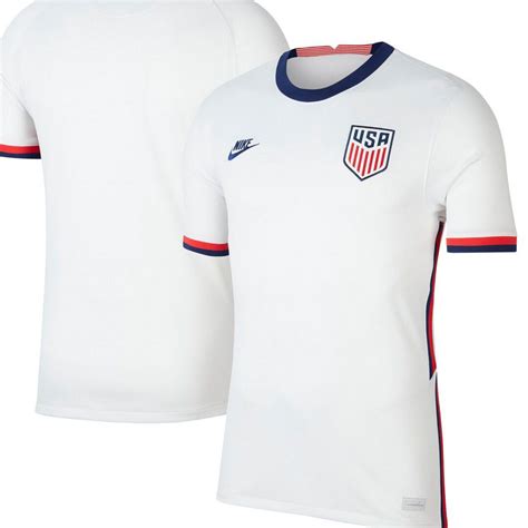 men&s nike white usmnt 2020 home stadium replica jersey|men movie a24.